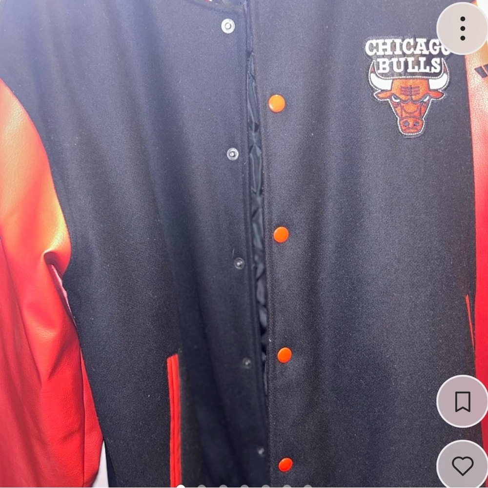 Chicago Bulls Leather varsity jacket